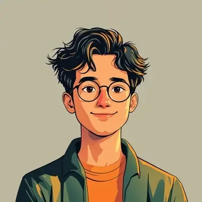 墨青藤 简介 作者墨青藤的头像插画